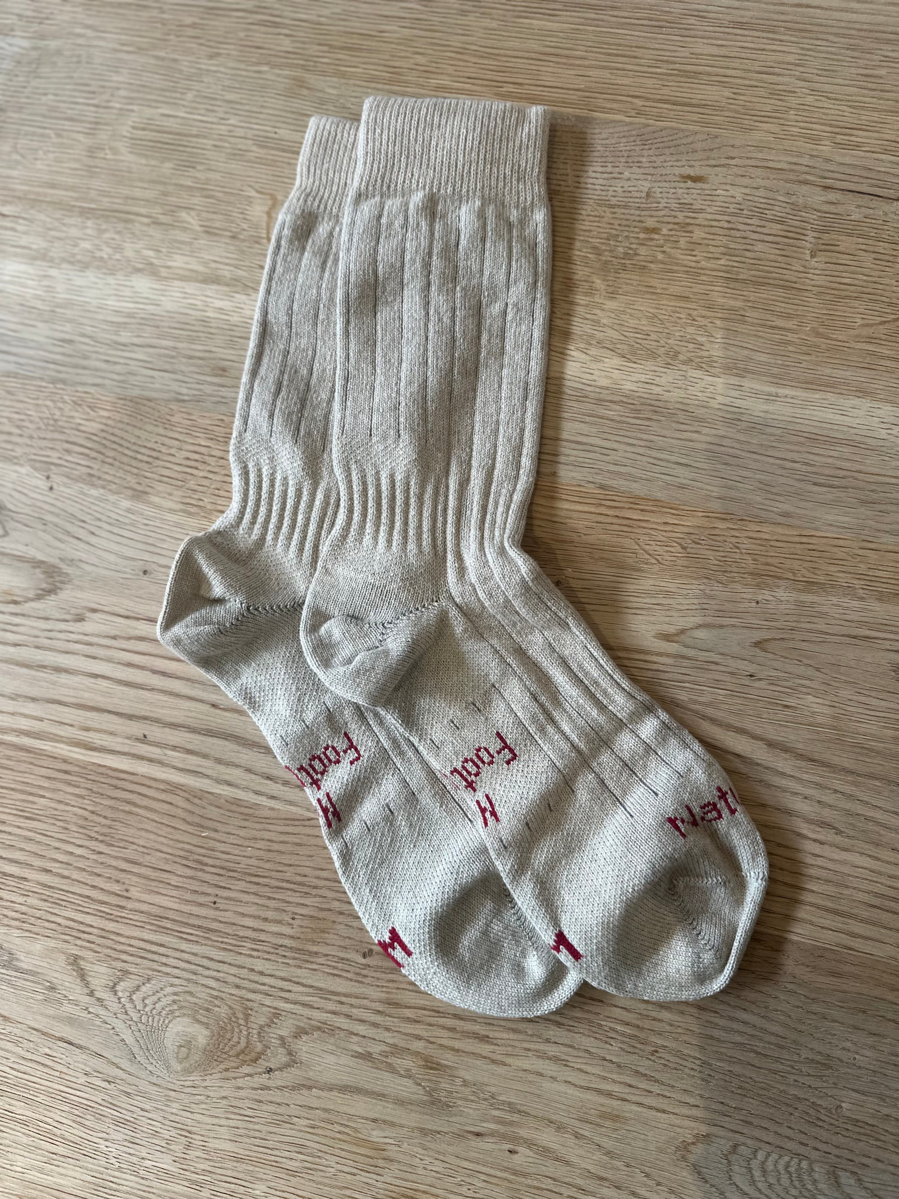 Sand Cashmere Socks