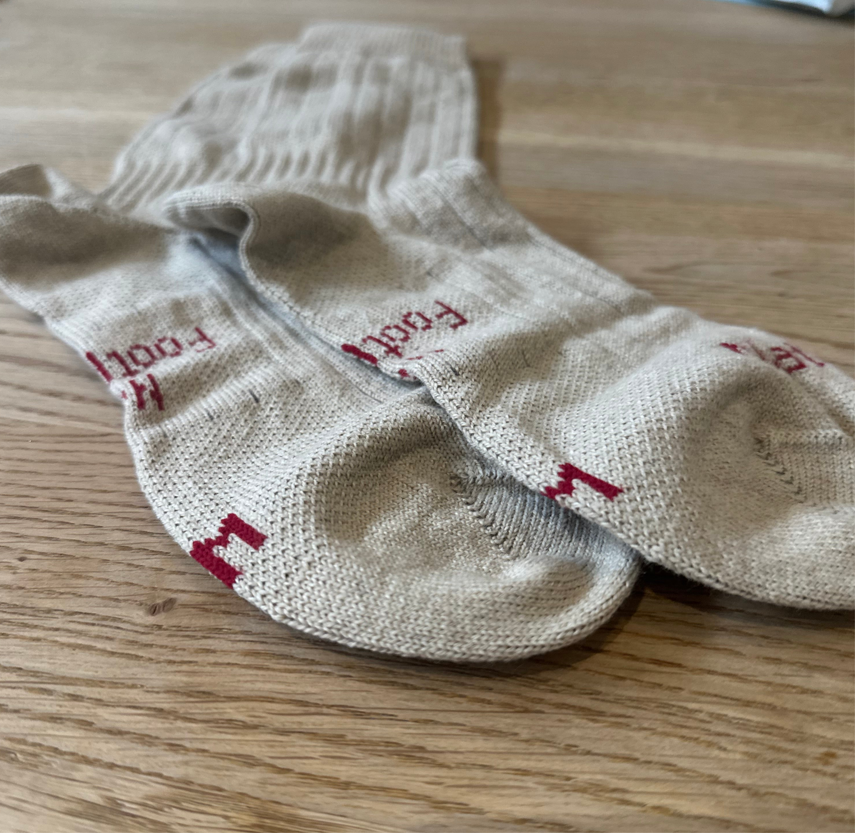 Sand Cashmere Socks